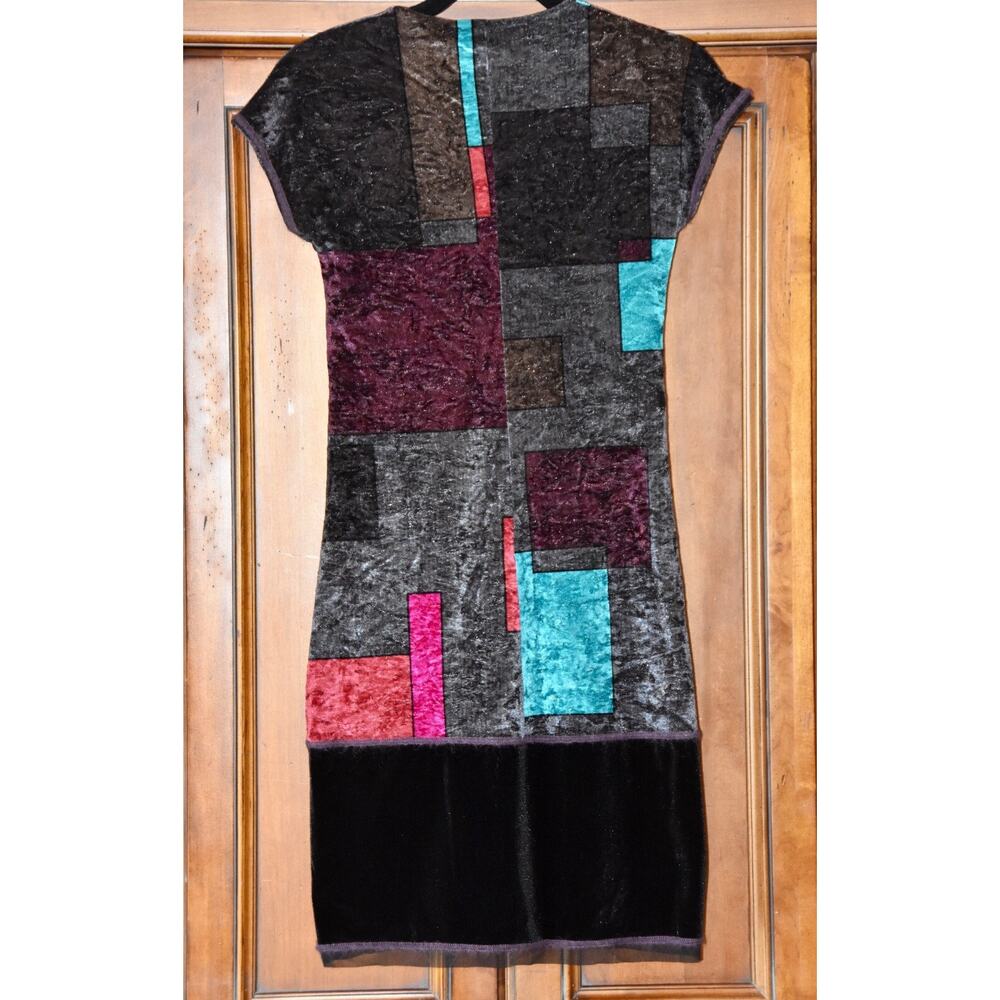 ROBERTO NALDI Collezioni Color Block Evening Party Dress Size 42/6 NEW!!! - Picture 4 of 4